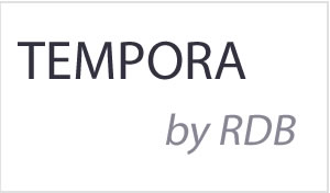 Logo TEMPORA by RDB
