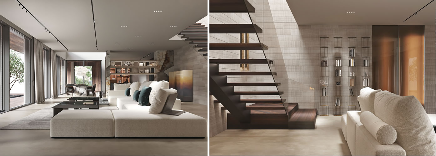 Perspective en Réalisations - Materia 174 -
